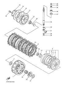 YZF-R1 Сцепление