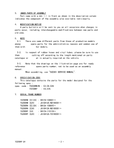 TS200 Catalog preface