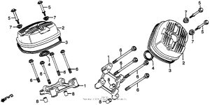 GL650I Крышка головки цилиндров