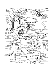 ZX1200 Радиатор
