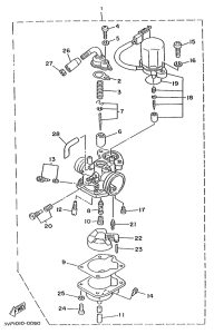 YE80 Карбюратор