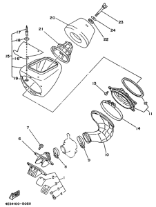 YZ80G Впускная система