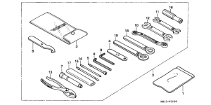 CB1000F Инструмент
