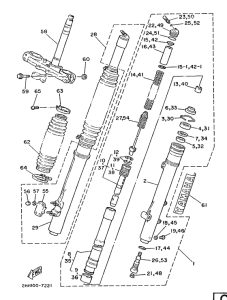  Передняя вилка