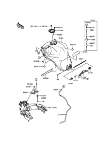 KLZ1000 Топливный бак