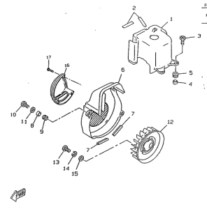 CW50RSX Кожух вентилятора