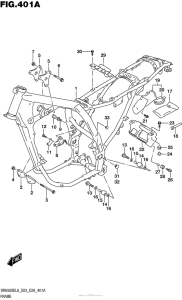  Frame (Dr650Sel6 E03)