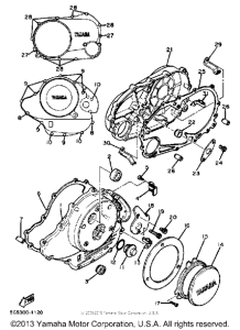 XV920J Боковые крышки