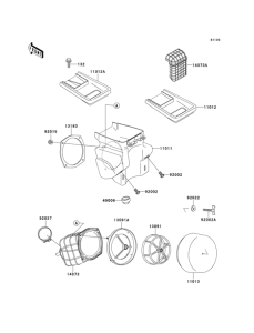  Воздушный фильтр