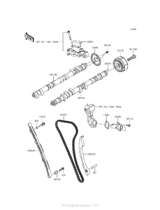 ZG1400 Распред вал