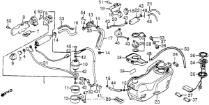 GL1200L Gl1200l fuel tank 85