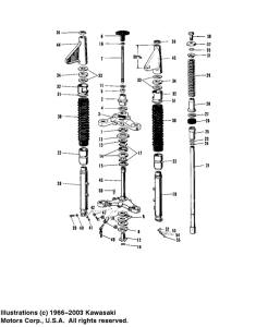 A1 Вилка передней оси