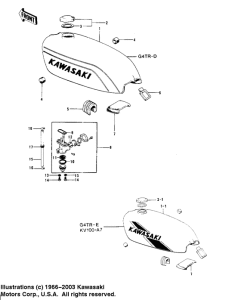 KV100 Tank fuel