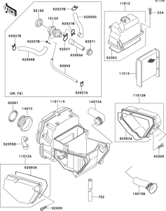  Воздушный фильтр