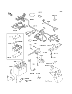 EX500 Электрика