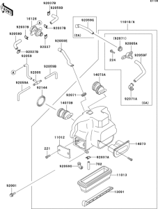 ZG1000 Air cleaner(1 / 2)