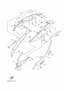 XC125SR ｻｲﾄﾞｶﾊﾞｰ