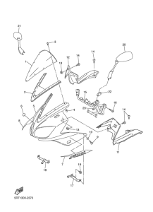 FZS600 Motorverkleidung 1