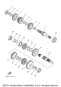 XV17AS Трансмиссия
