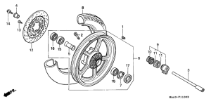 VT1100C Transom + tube