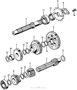 CT70 Трансмиссия