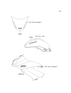 EX400 Наклейки