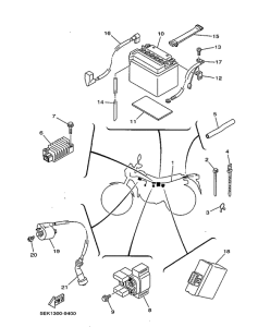 TW125 Elektrische ausrustung 1