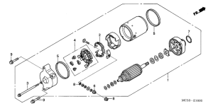 ST1300 Стартерный мотор