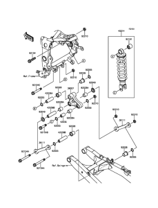 BX250 Подвеска  /  амортизатор