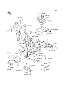  Рама ,крепежные детали