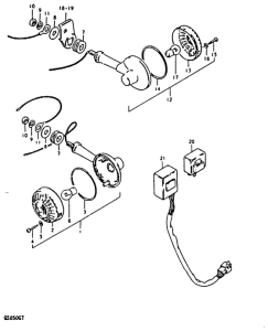 GS850 Поворотники