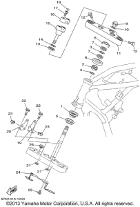 XVS1100P Управление