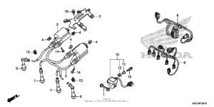 CB1100 (ABS) Sub harness + ignition coil