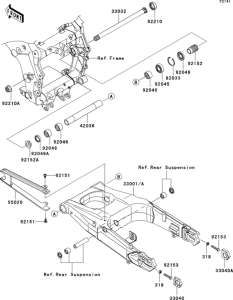 ZX1400 Маятник