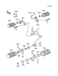 Z305 Подножки