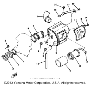 SR250TH Впускная система