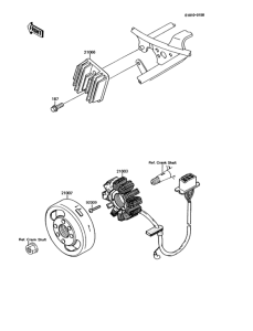 KMX125 Генератор