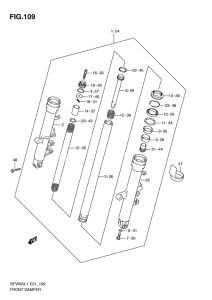 SFV650 Передняя вилка