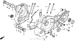 CH80 Картер двигателя
