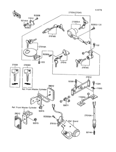 VN1500 Замок зажикания
