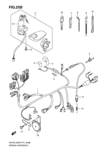 EN125 Жгут проводов
