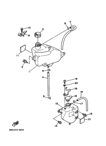 TZR250 ｵｲﾙﾀﾝｸ