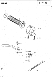 GS450 Right handle switch
