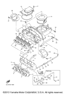 FZS1000SPR Впускная система