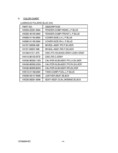 VZ1600 Catalog preface