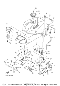 YZF-R6 Fuel tank ca