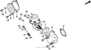 GL1100I Топливный насос