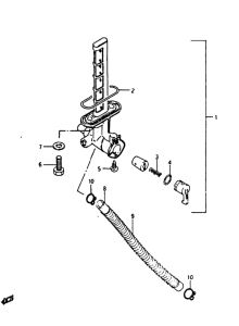 TS125 Топливный кран