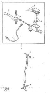 CW50RSX Главный тормозной цилиндр