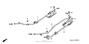 CN250 Патрубки охлаждения